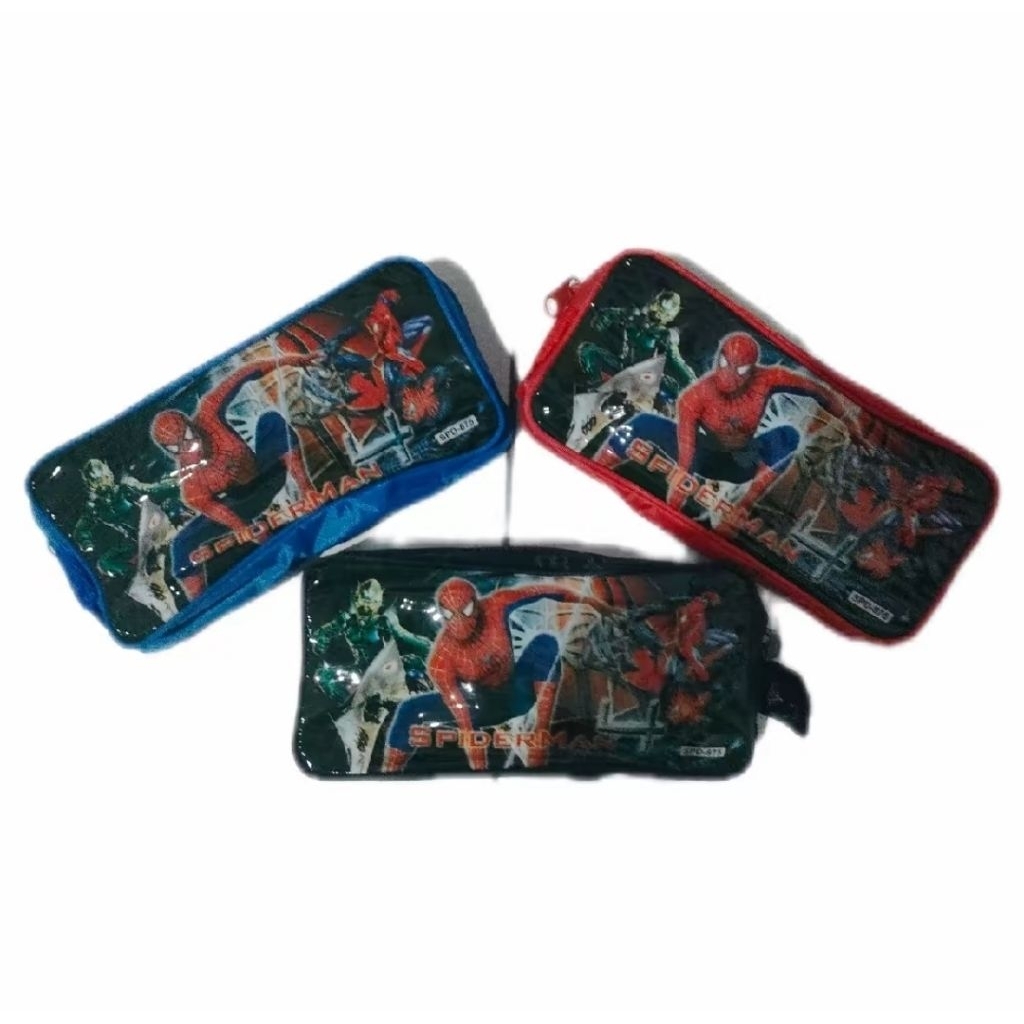 

Tas Lipat Tempat Alat Tulis Sekolah Motif Gambar Spidermen