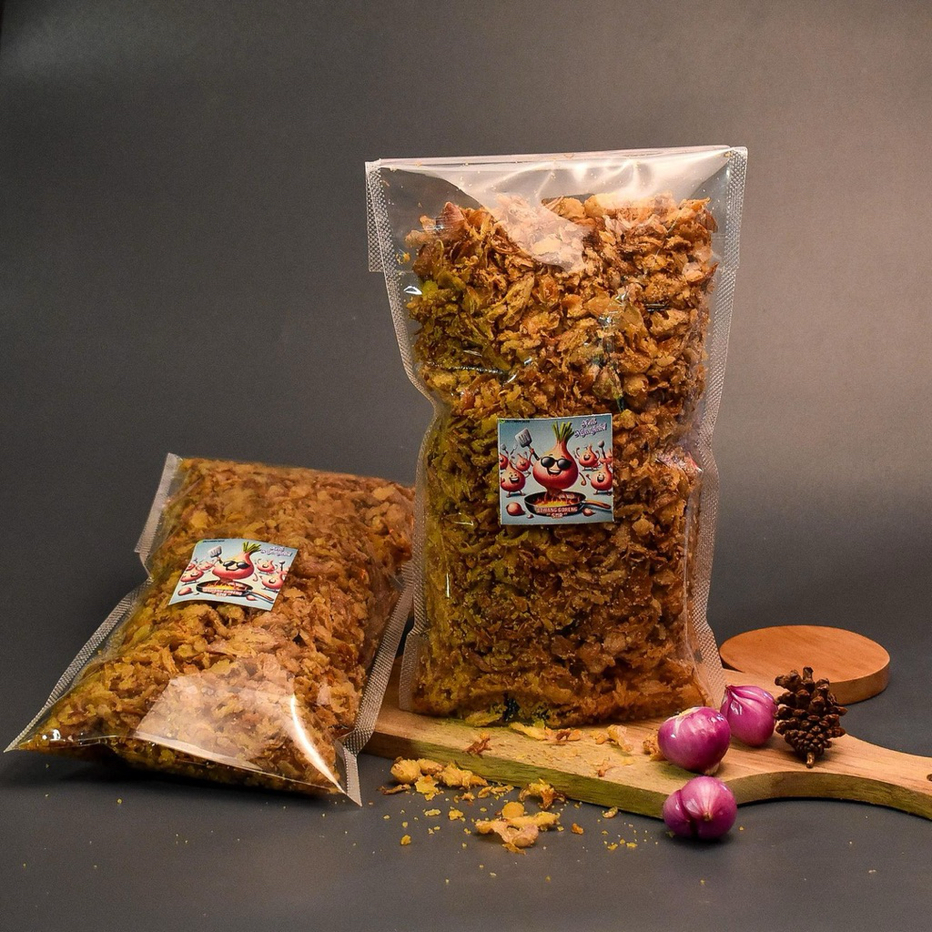 

PAKET 10 PCS BAWANG GORENG || 1 PCS BERAT BERSIH 50 GRAM || GRADE B