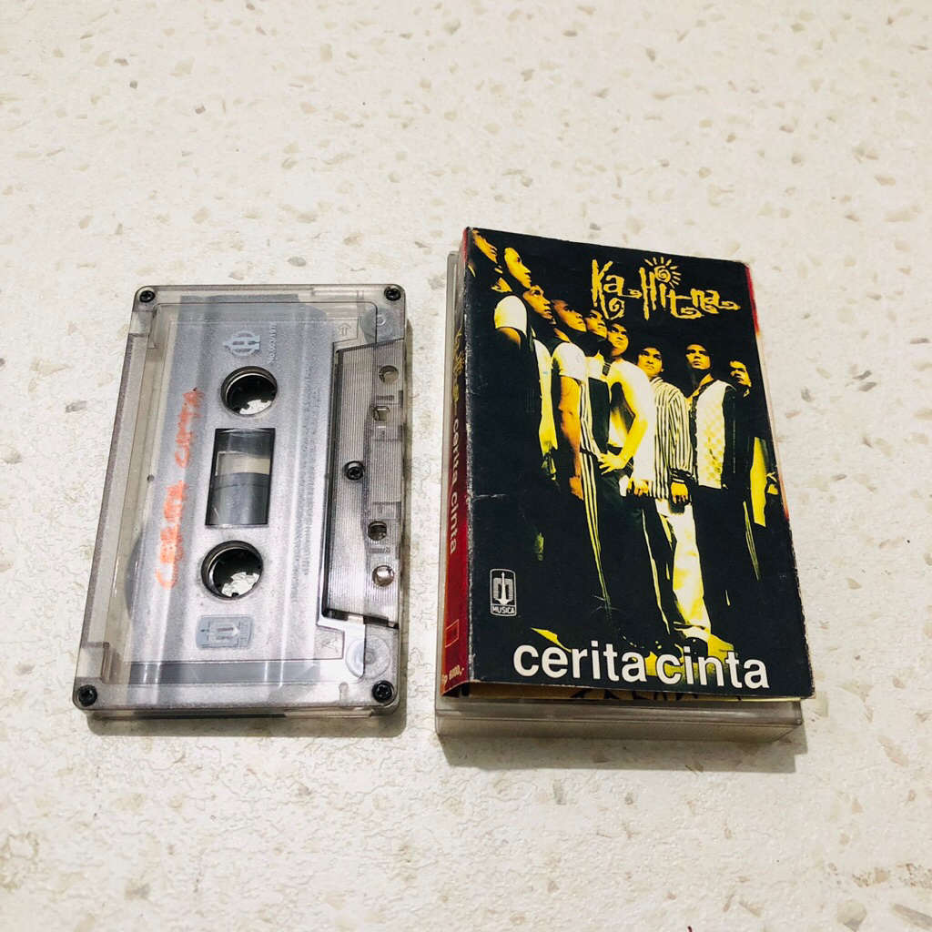 Kaset Pita KAHITNA - Cerita Cinta - Kaset Pita Original