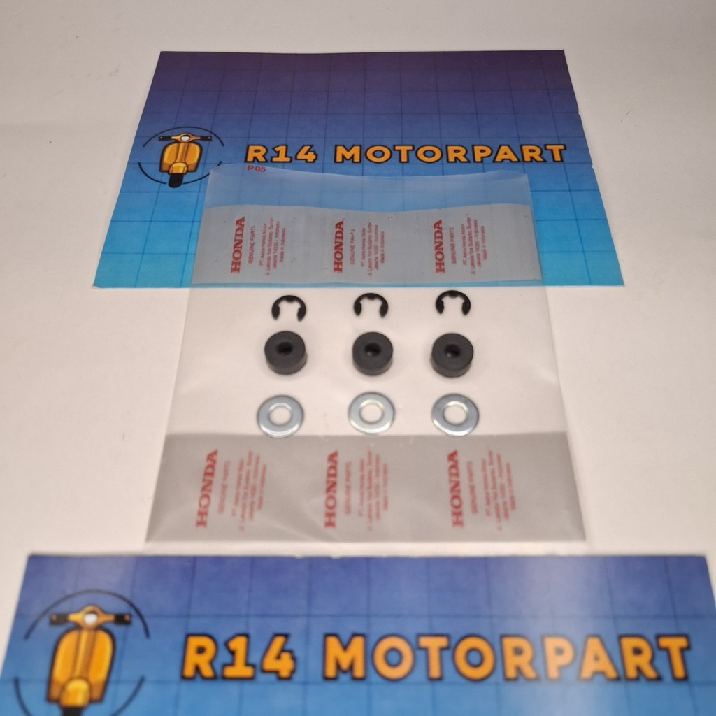 PAKET KARET GANDA CLIP KLIP SNAPRING PENGUNCI KAMPAS GANDA BEAT FI  BEAT ESP  BEAT STREET  SPACY  SC