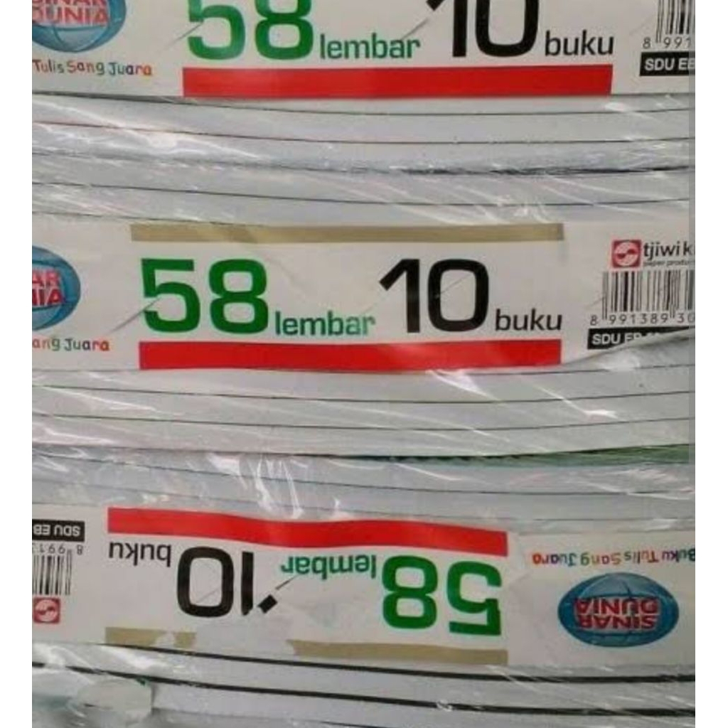 

buku /pack sidu isi 58 lembar