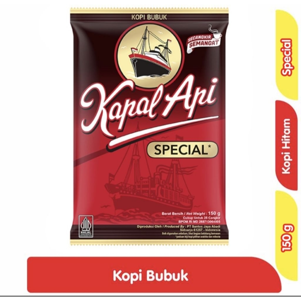 

Kopi Kapal Api Spesial 150gr