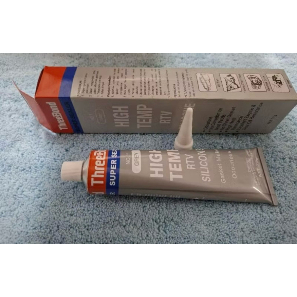 

lem threebond High Temp RTV Silicone Grey Abu Abu 75gr ( harga per biji )
