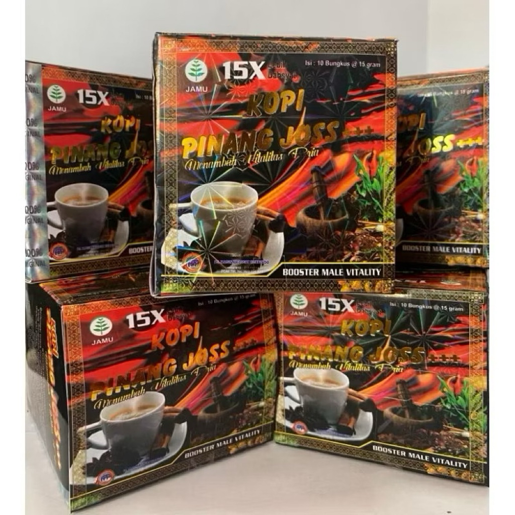 

kopi pinang joss +++ original isi 10 bungkus (15 gram)