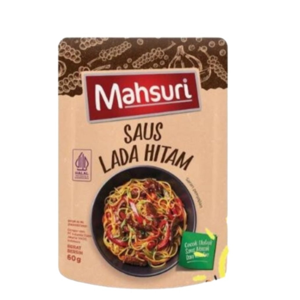 

mahsuri saus lada hitam pack 60 gr