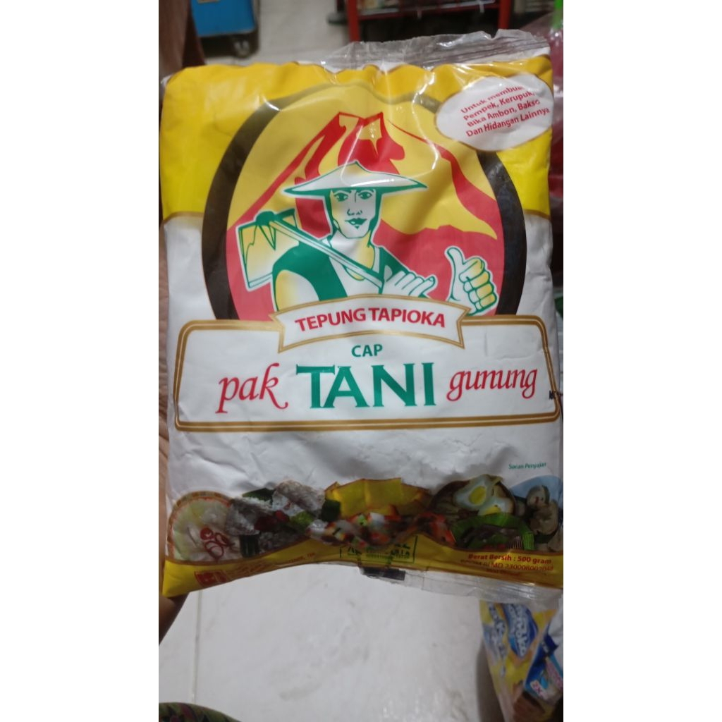 

Tepung Tapioka cap pak Tani tepung sagu
