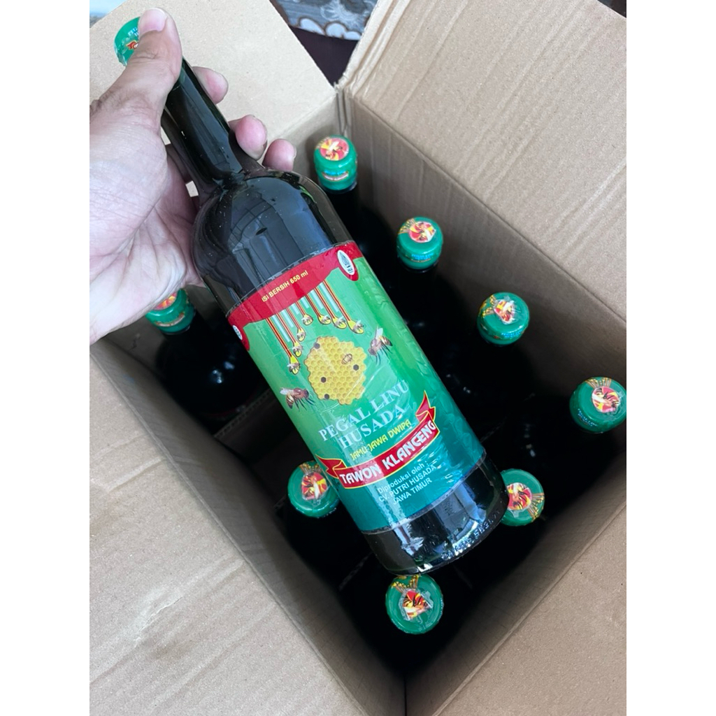 

Tawon Klanceng Botol Kaca 100% Original