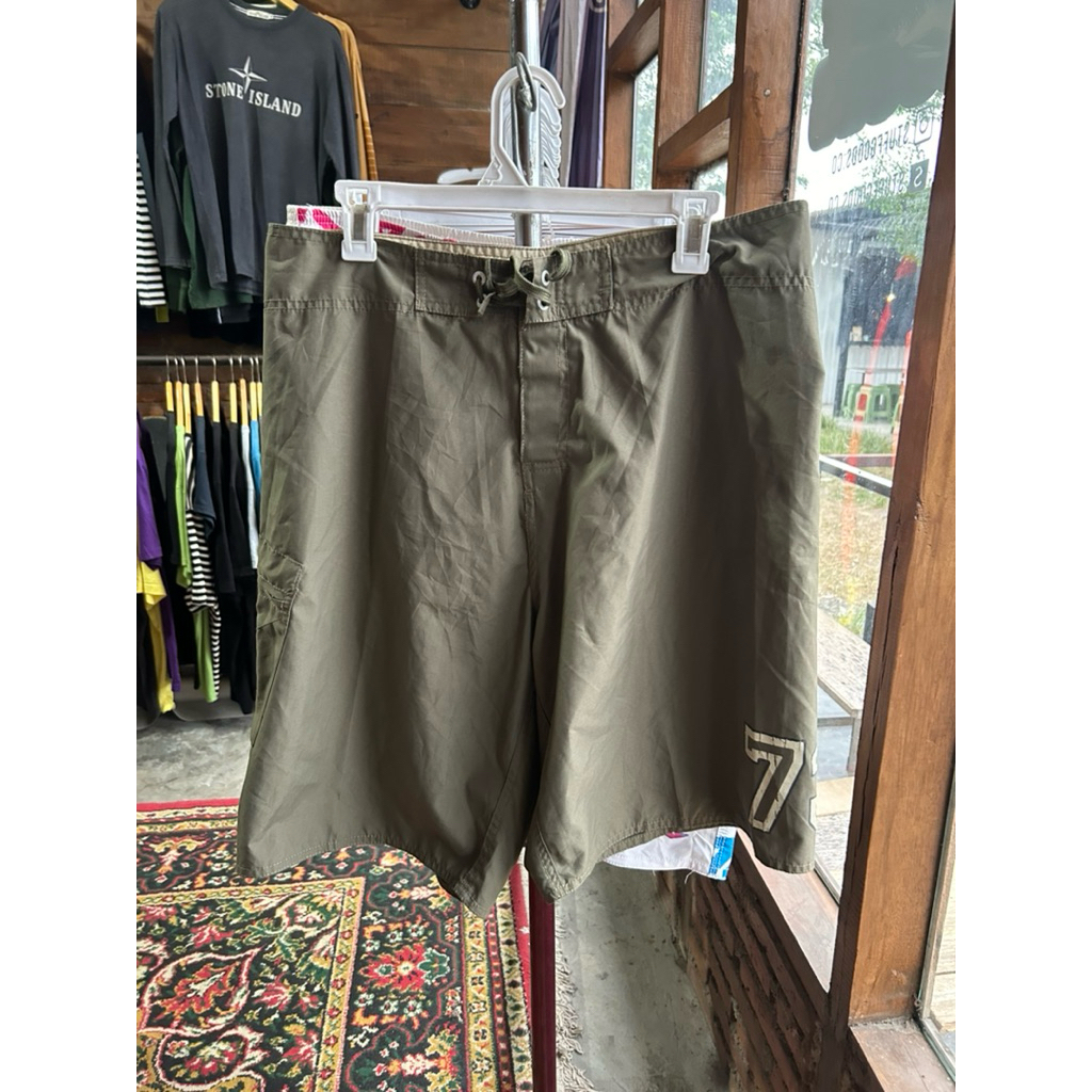 Celana Pendek Surf Billabong Green Army Second Original