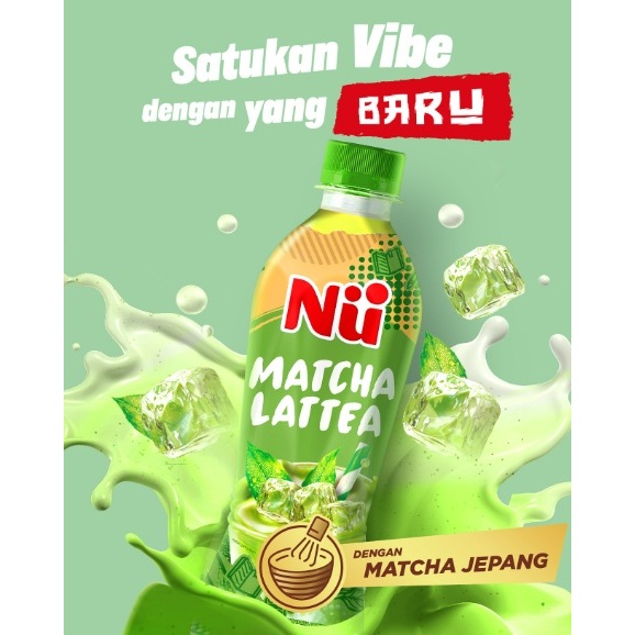 

Nu Green Tea Matcha Latte Botol 330ml