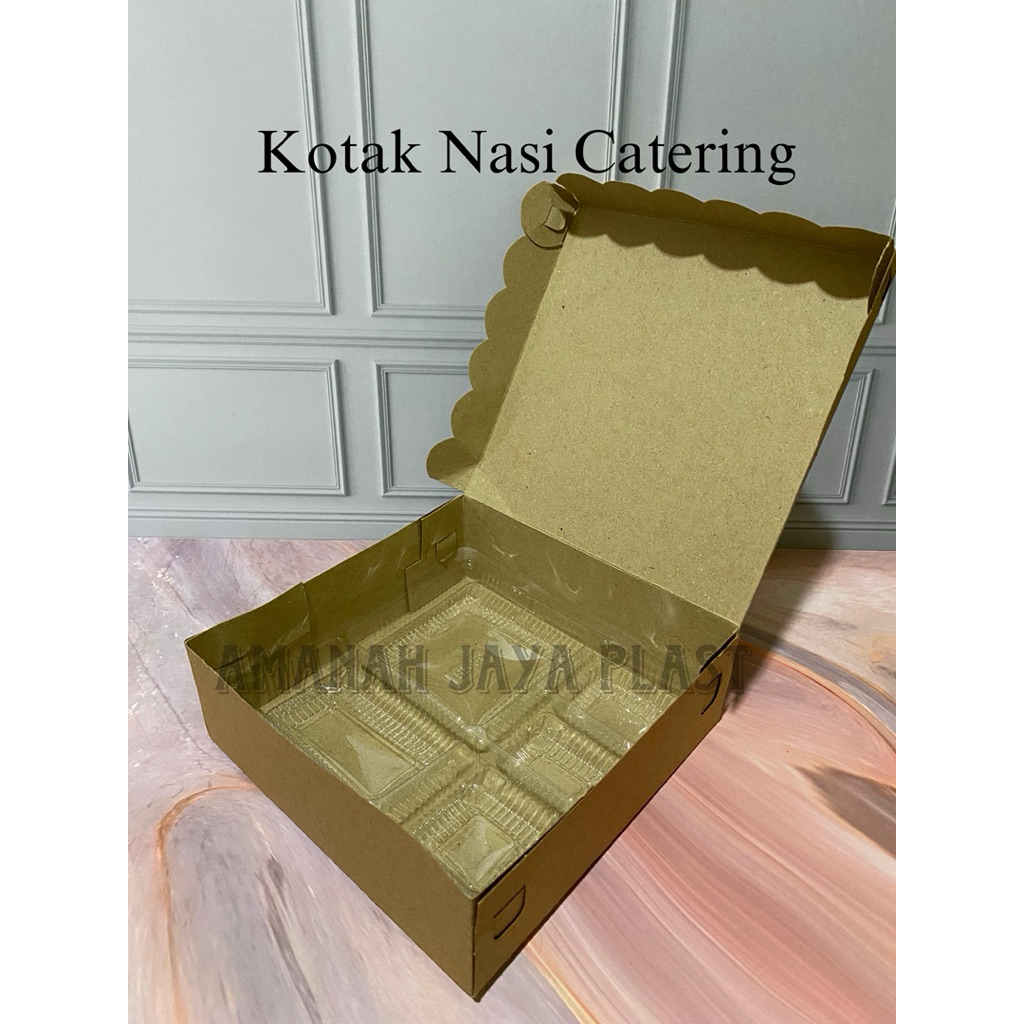 Kotak Nasi catering 18x18 20x20 Craft - Kotak Nasi Catering