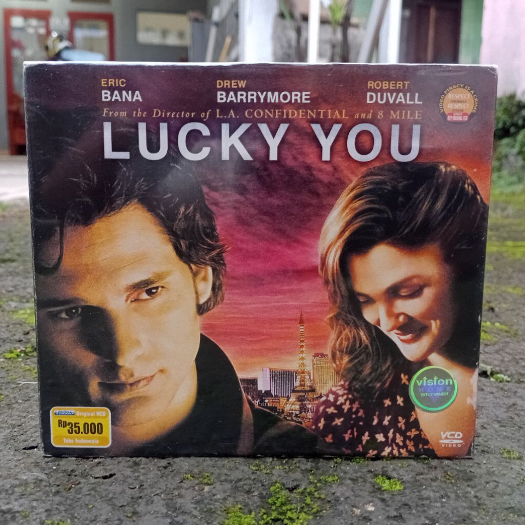VCD Lucky You (2007) Teks Indonesia Original Warner Bros Pictures VideoCD