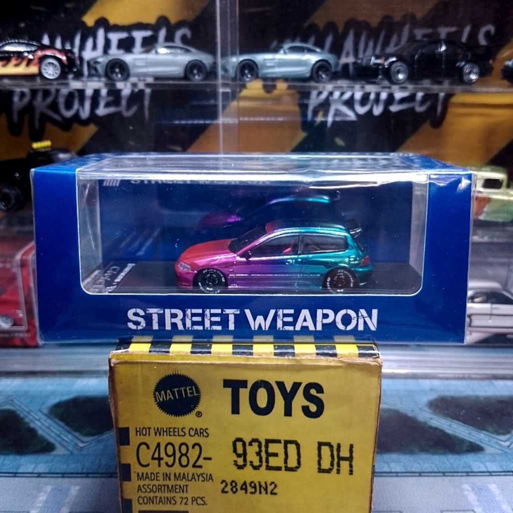 STREET WEAPON - HONDA CIVIC EG6 ELECTROPLATED