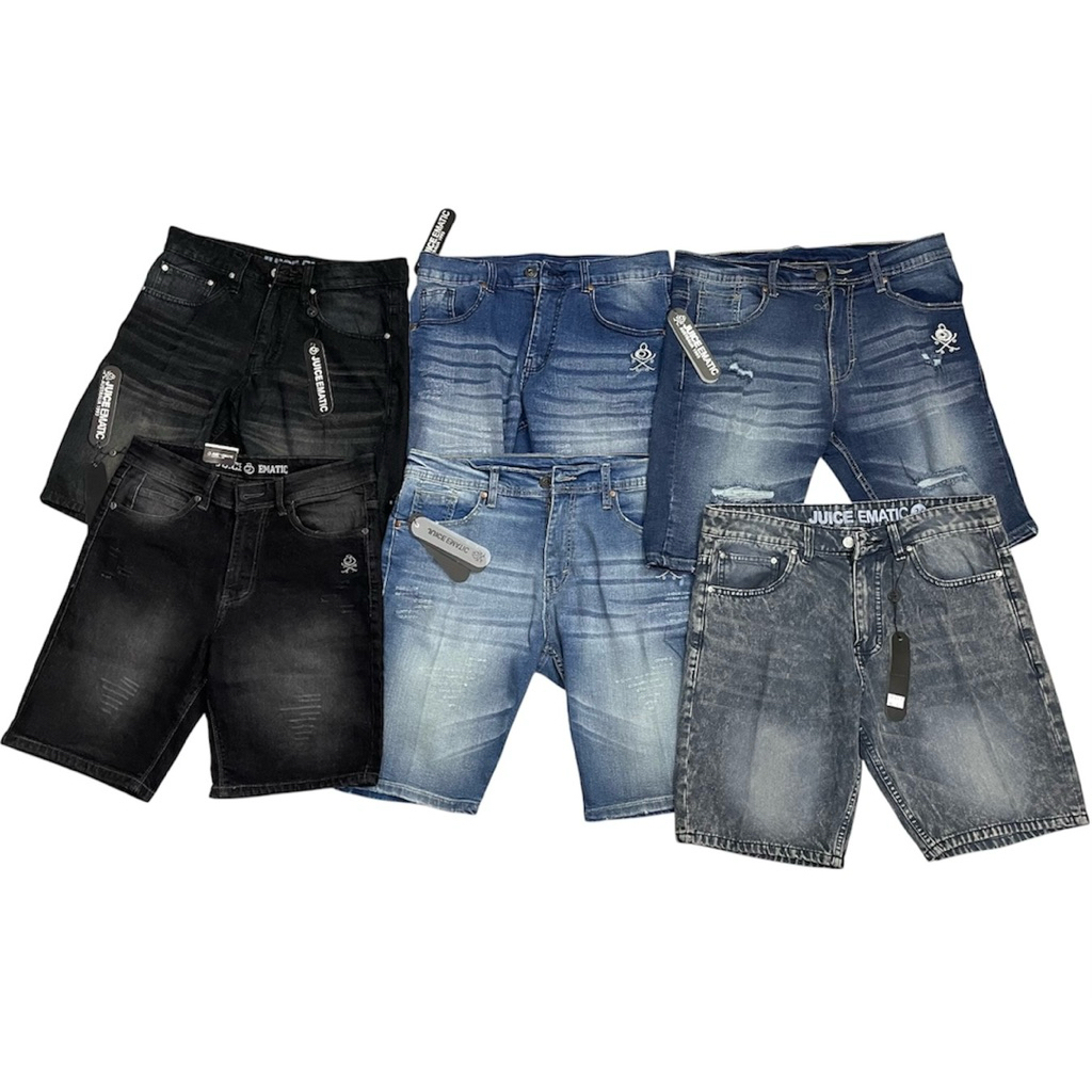 CELANA SOFT JEANS PENDEK JUICE EMATIC MURAH (BISA COD)