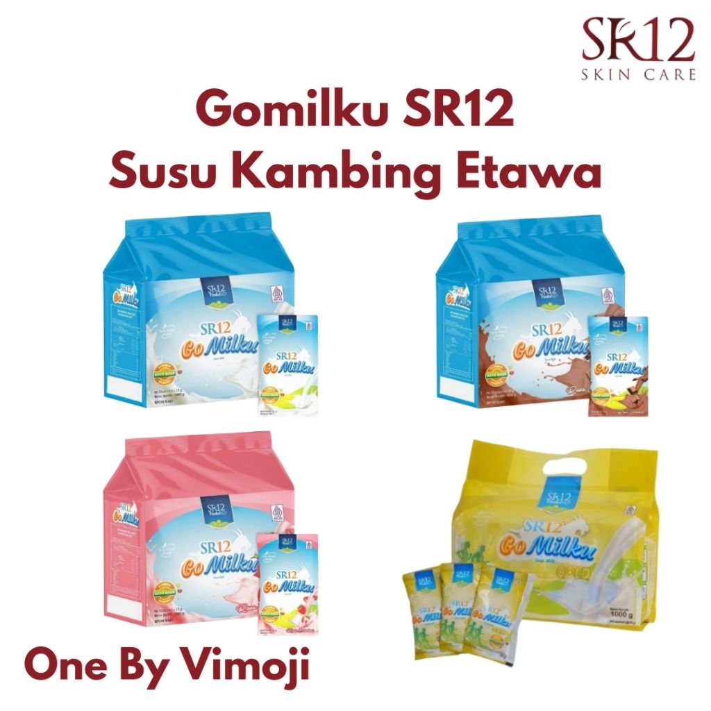 

Susu Kambing Etawa Bubuk 1 kg Go milku SR12 Premium Berkualitas