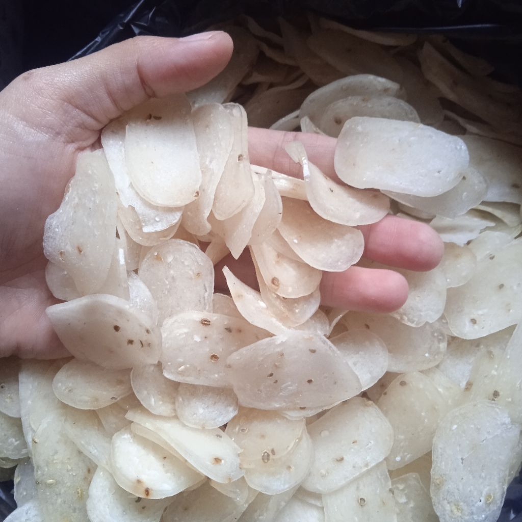 

Kerupuk mentah putih 1 kg