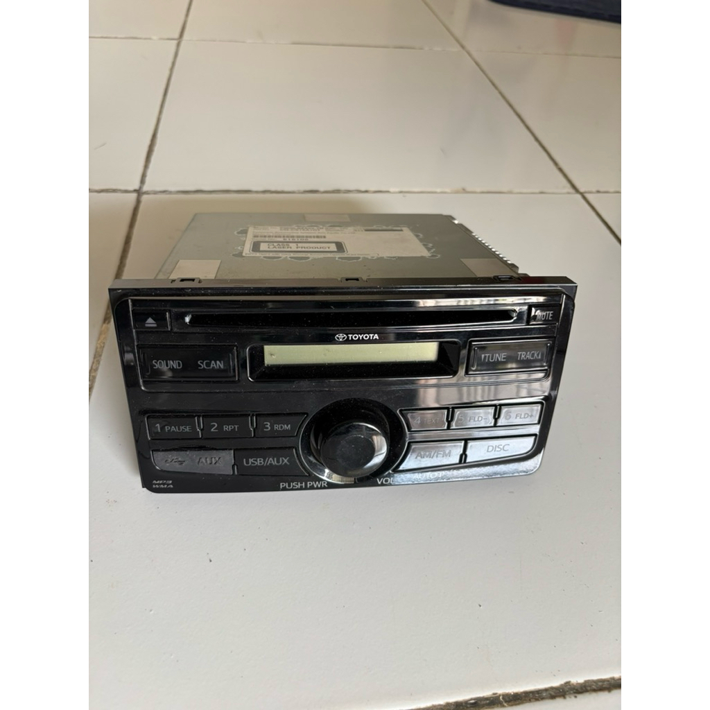 Head Unit Original Toyota Calya Copotan th 2018