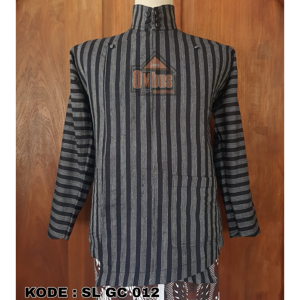 Surjan Lurik Grade C Kode SL GC 012| Busana Jawa | Baju Lurik | Busana Tradisional | Java Ombus