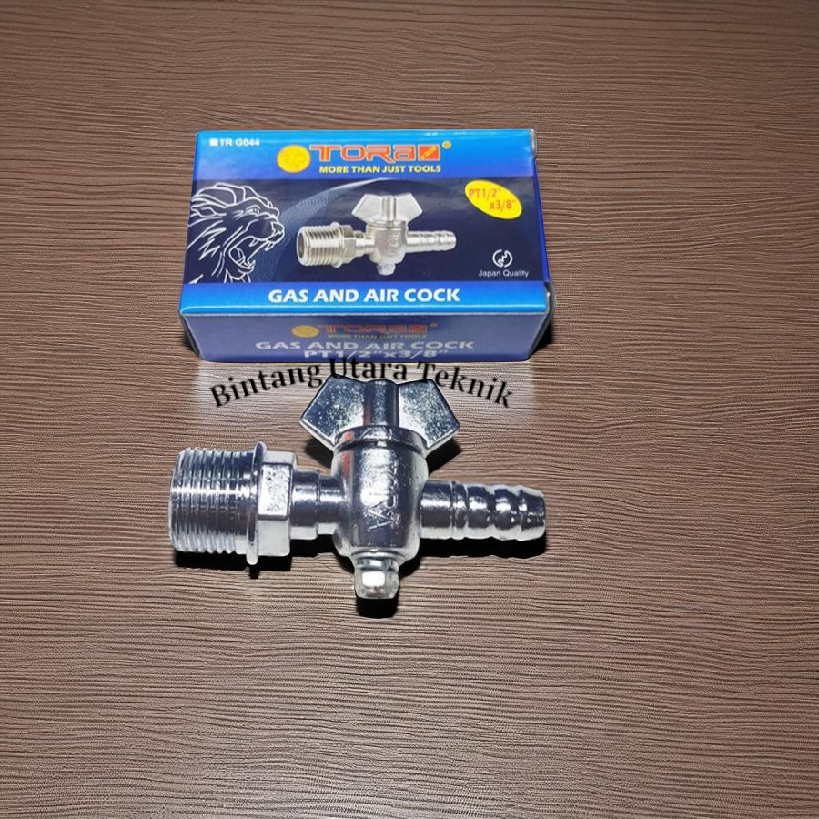 Kran Angin - Keran Gas - Stop Kran - Air Cock 3/8" Tora