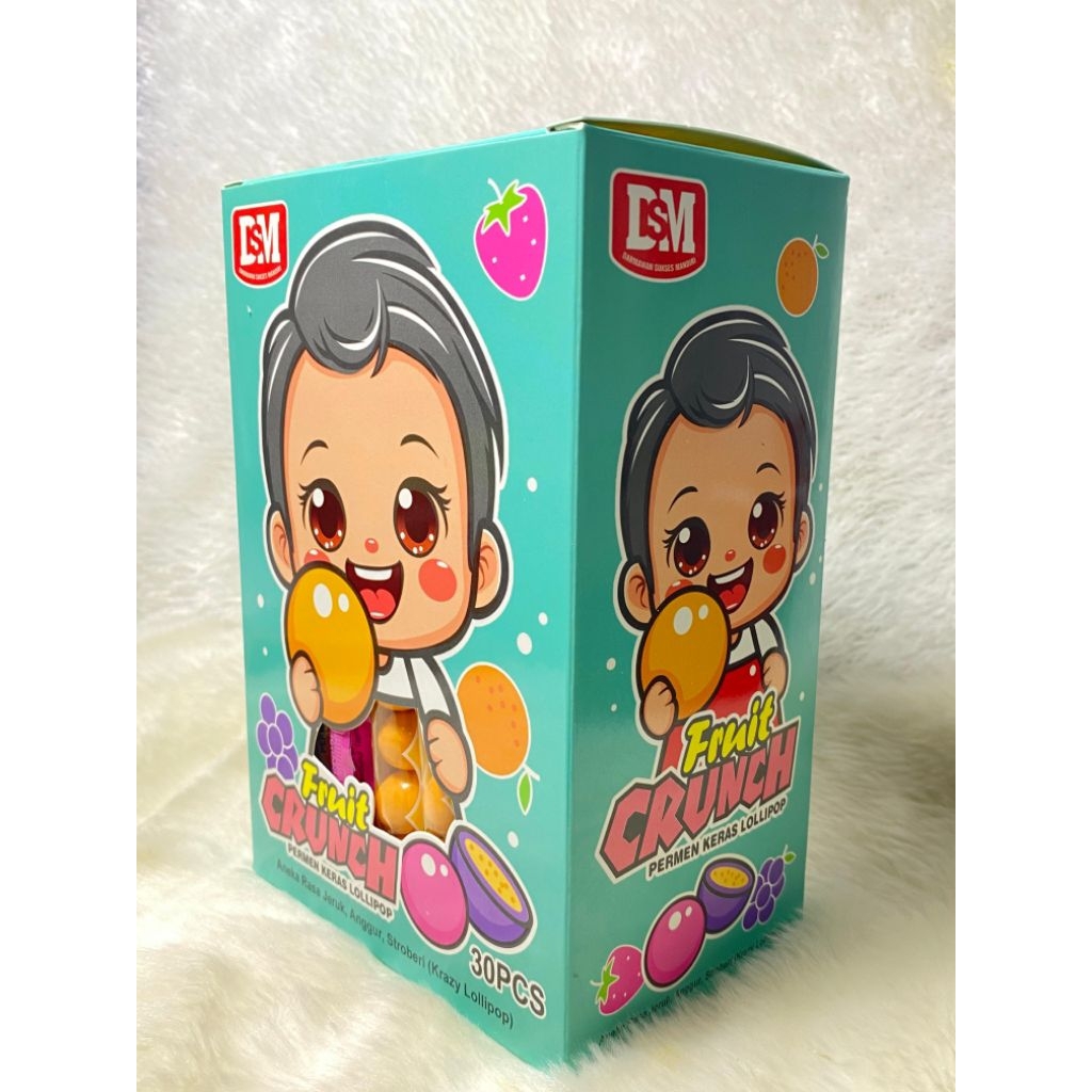 

DSM FRUIT CRUNCH ISI 30 PCS 1 BOX