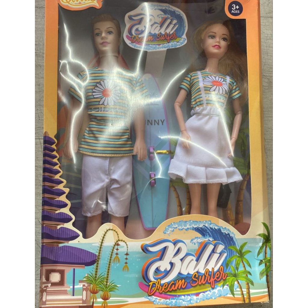 Mainan Anak Boneka Elvira Bali Couple / Mainan Anak Barbie Elvira Couple