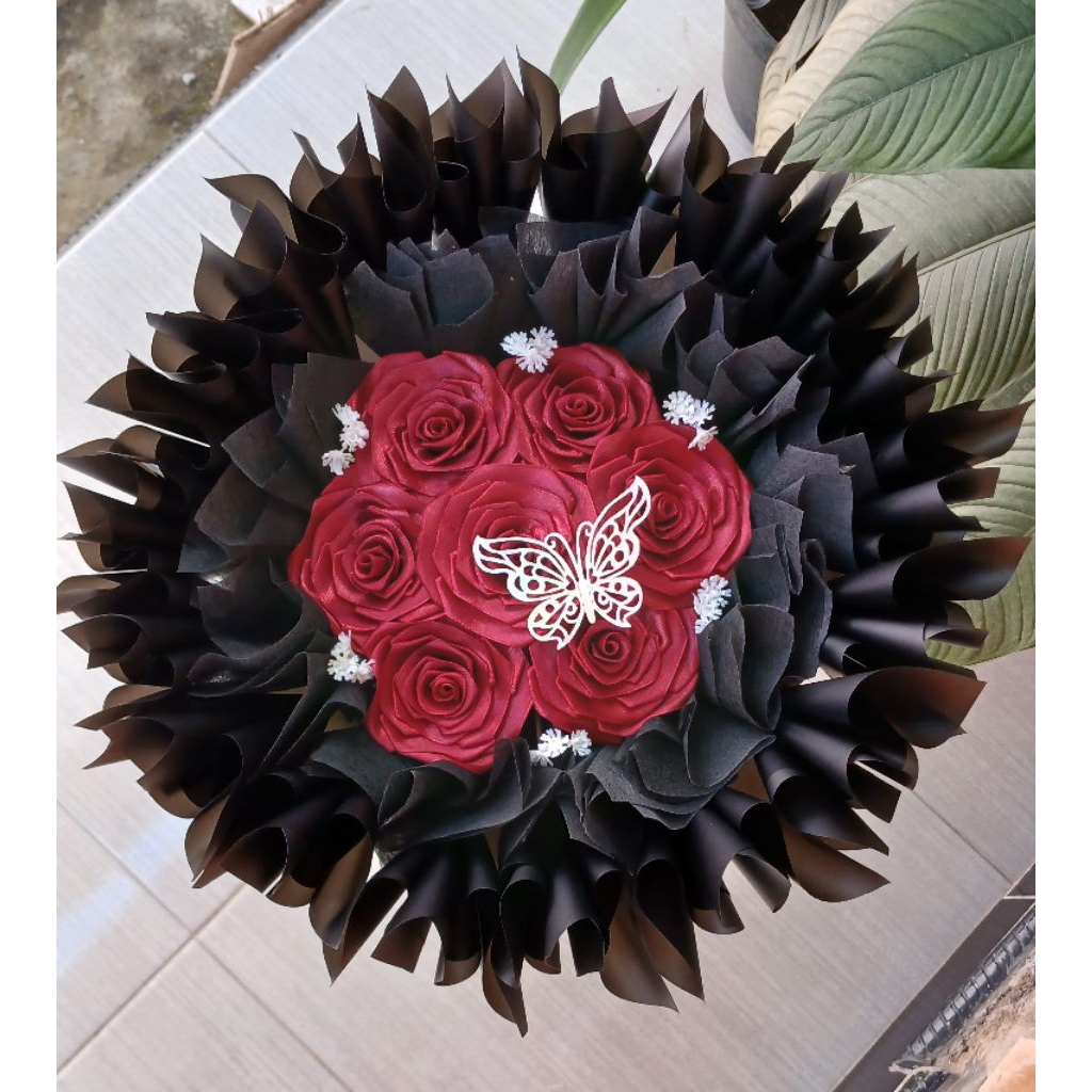 

Buket Bunga Pita Satin Maroon 7 Tangkai (Baca Deskripsi)