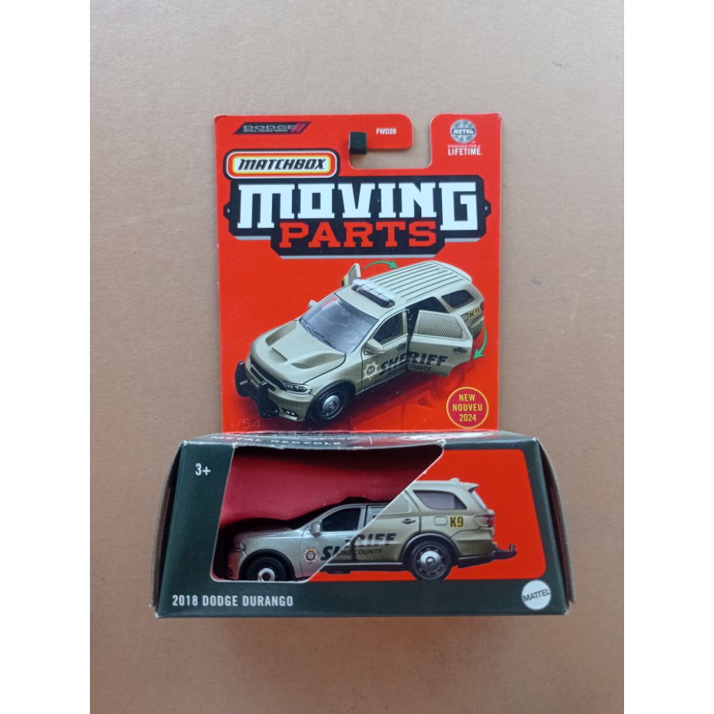 Matchbox Moving Parts Dodge Durango 2018