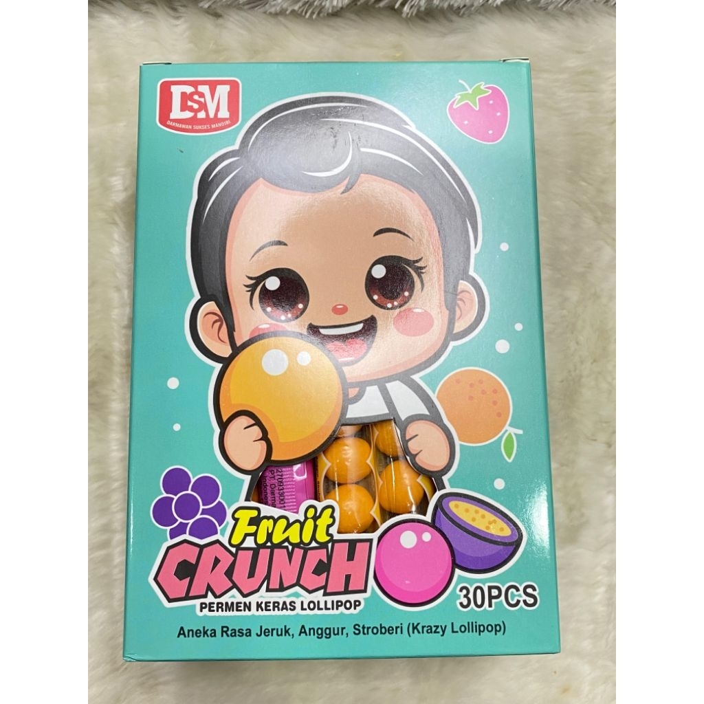 

DSM FRUIT CRUNCH ISI 30PCS