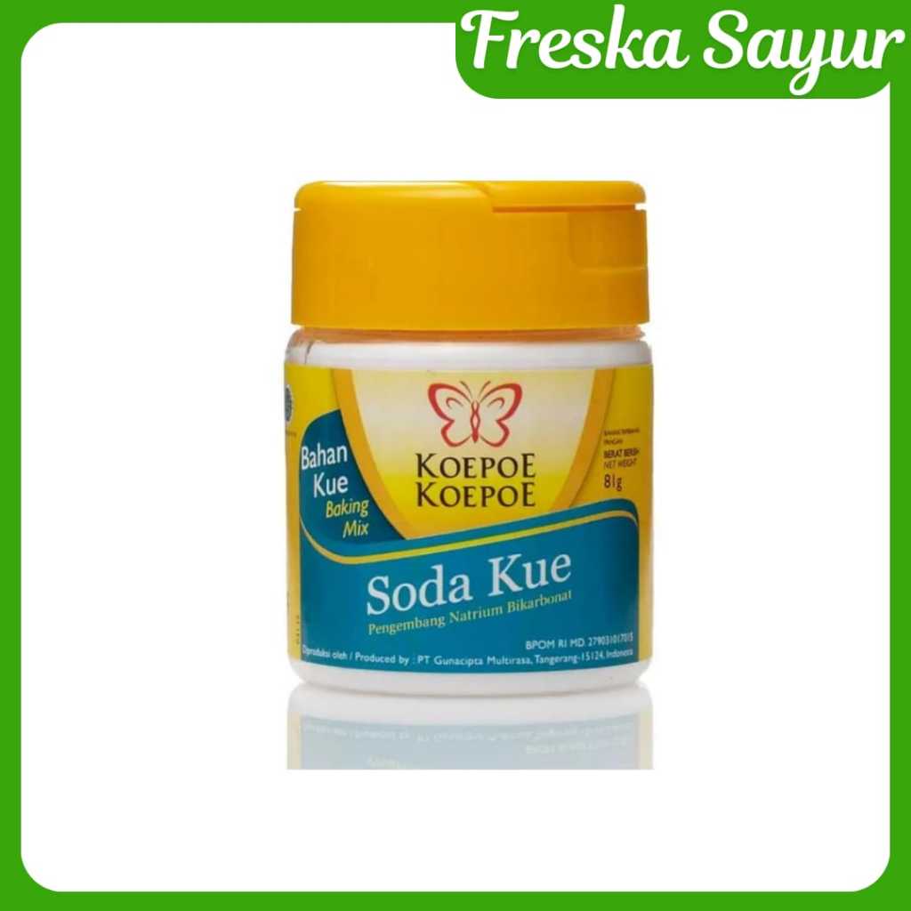 

Baking Powder Koepoe-Koepoe 81 gr I Rahasia Kue Mengembang Sempurna & Anti Bantet