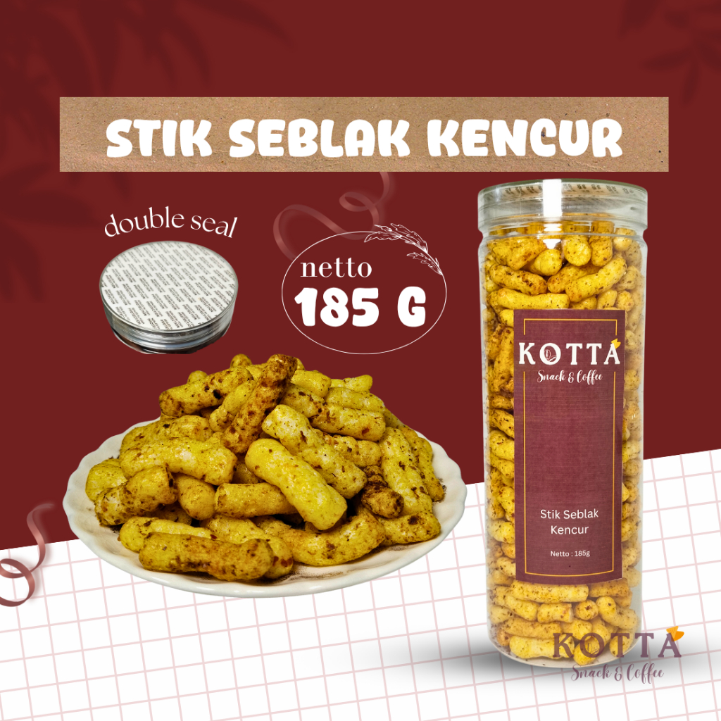 

Stik Seblak Kencur 185 gram | Kemasan Jar / Toples