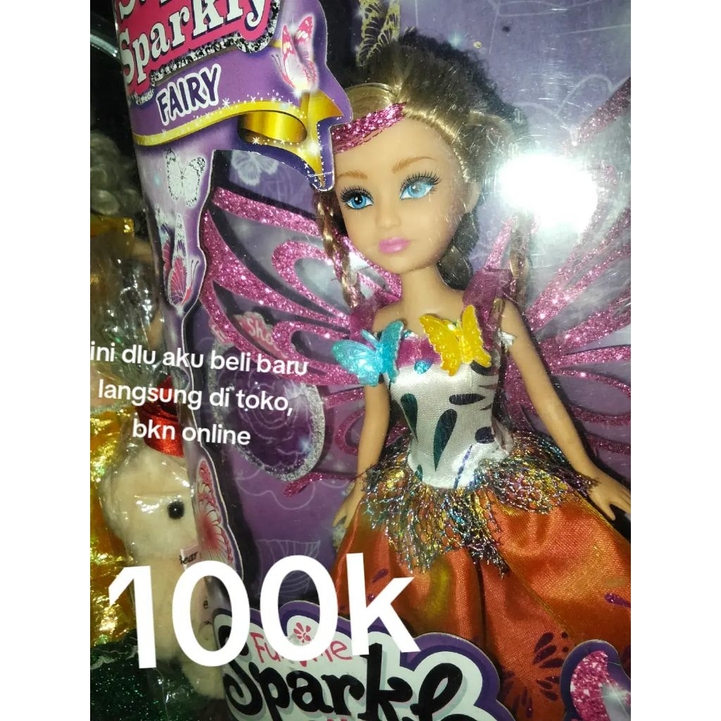 Barbie Sparkle Girls dan Barbie wedding pl