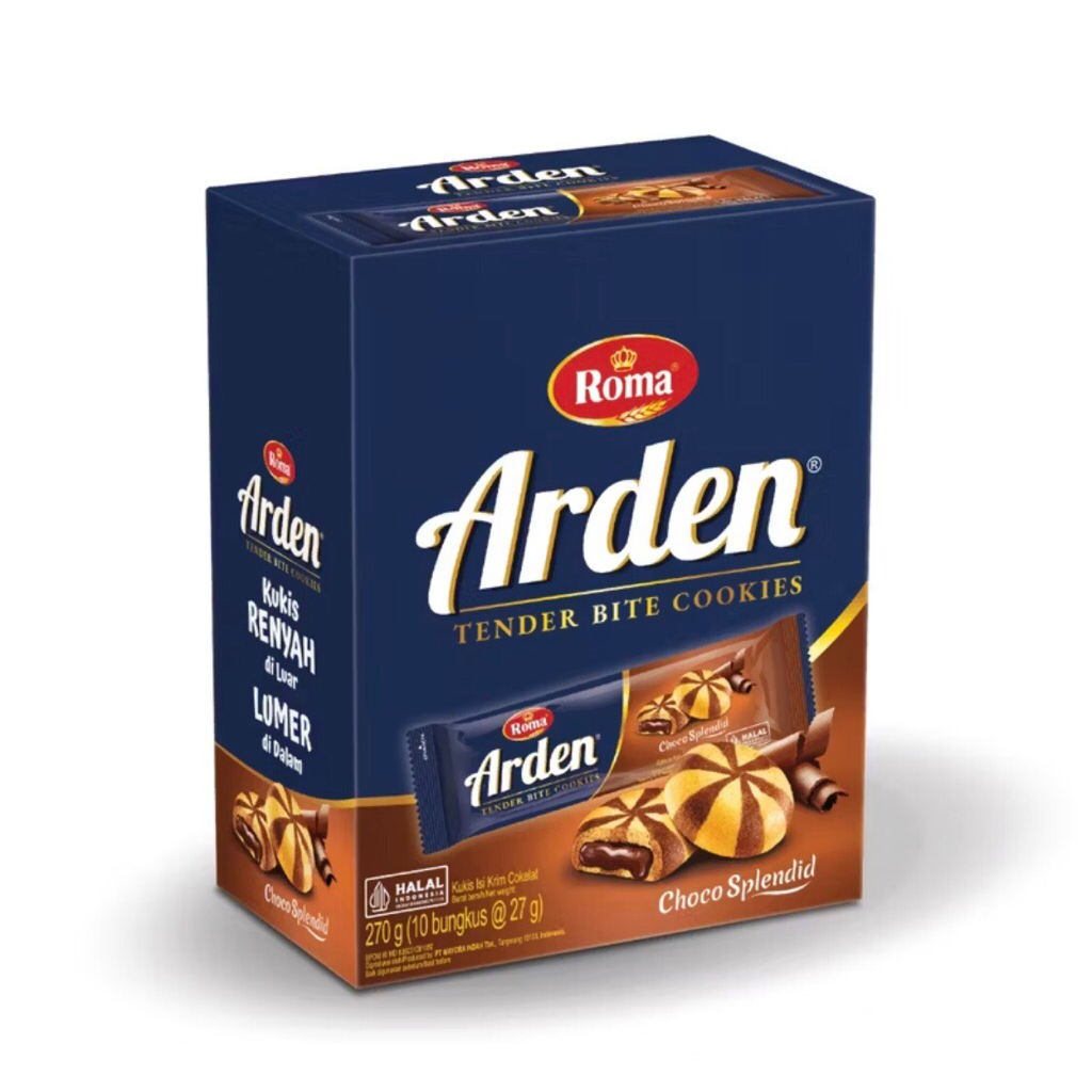 

Roma Arden Choco Splendid Biskuit isi 10 x 27g