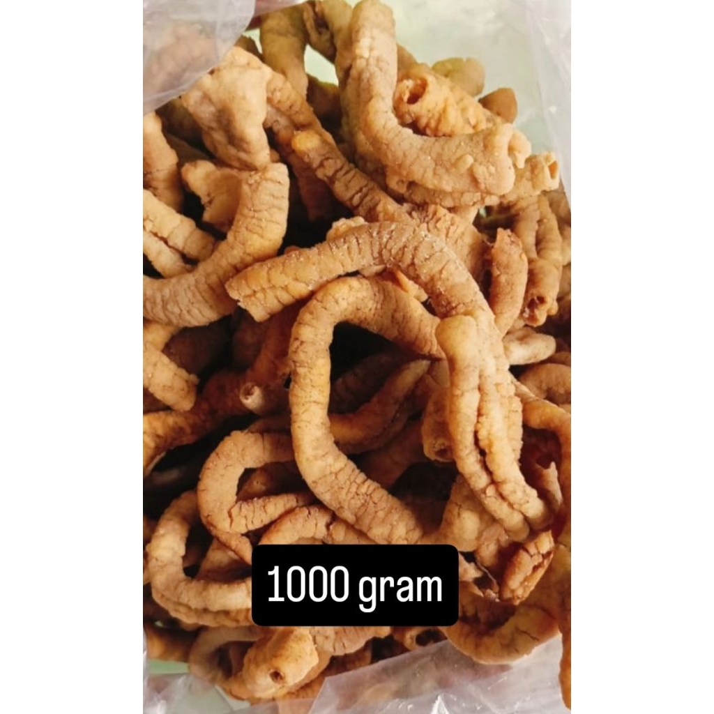 

kripik usus 1000 gr #snack#kripik#kripikusus#kriuk#renyah#krispi