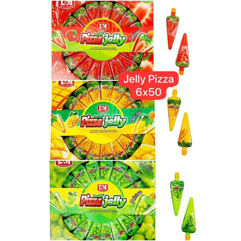 

permen jely pitza 50 pcs Dsm
