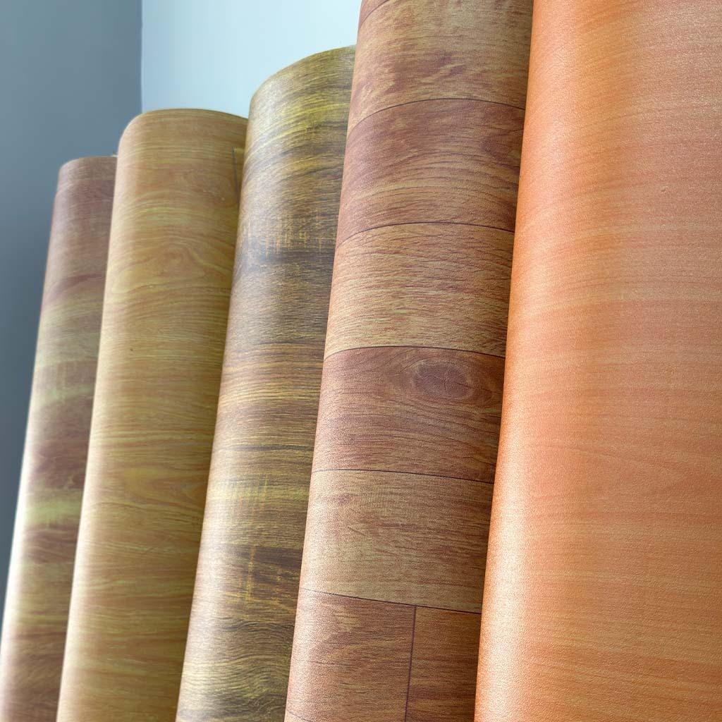 Vinyl Korea Roll 25 Meteran Karpet Lantai Aesthetic Motif Kayu