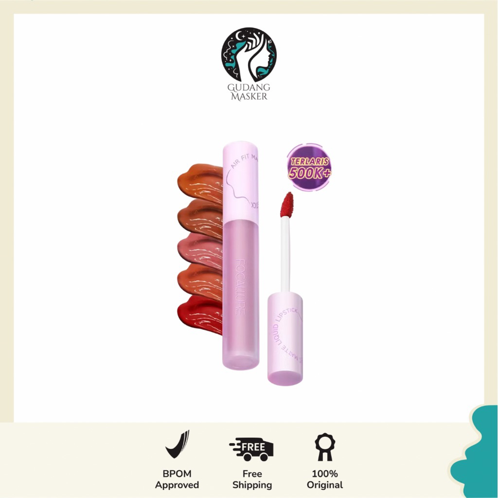 FOCALLURE #SwitchMode Airy Matte Lip Tint Super Long-Lasting Lipstick