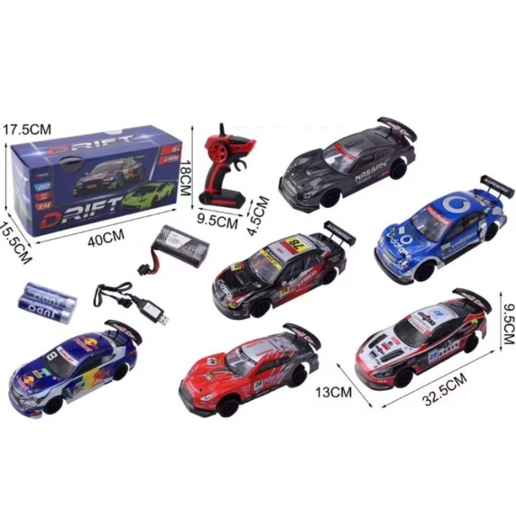 Mainan Mobil Remot Kontrol RC Drift Super Turbo