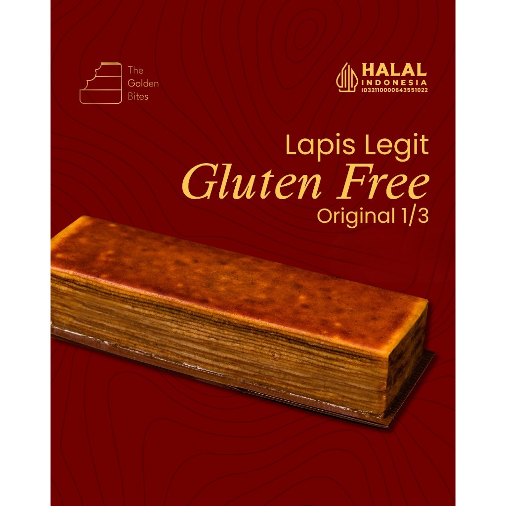 

Long Lapis Legit Gluten Free Premium Halal