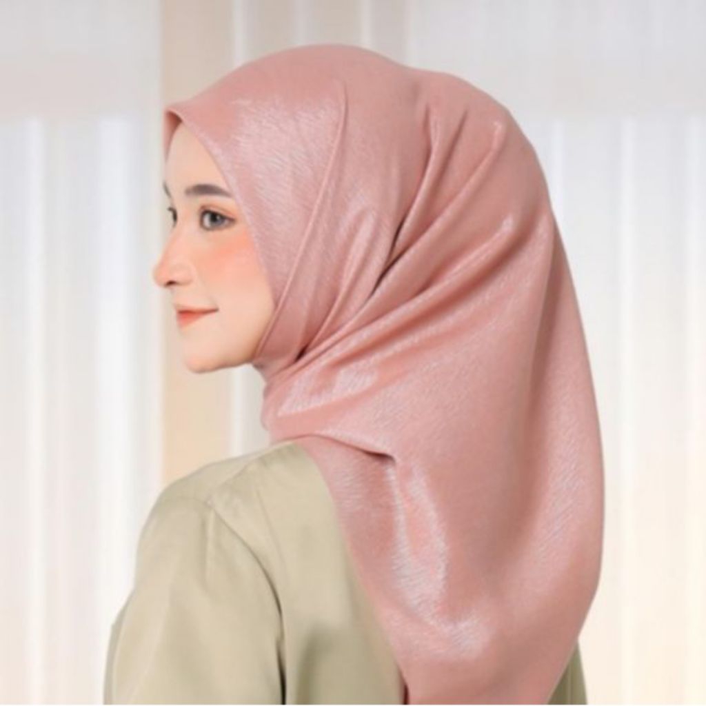 SHINAR GLAMOUR | HIJAB SHINAR PREMIUM | HIJAB SEGI EMPAT SHINAR GLAMOUR 110x110 (HIJAB SINAR)