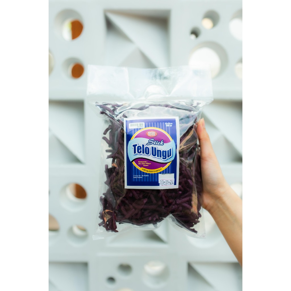 

O-Odabli Oleh Oleh Stik Telo Ungu 'Kleti-Kletik' Blitar