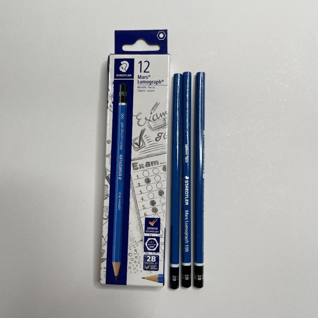

pensil 2B staedtler mars lumograph 100 satuan (Original)