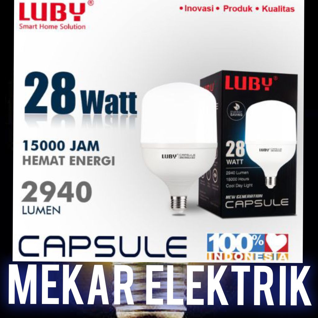 BOHLAM LED / LAMPU LED LUBY CAPSULE