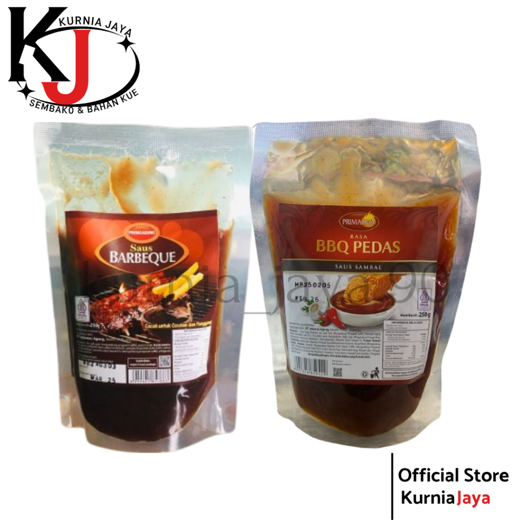

[ PRIMAAGUNG ] Saus BBQ & Pedas 250gr