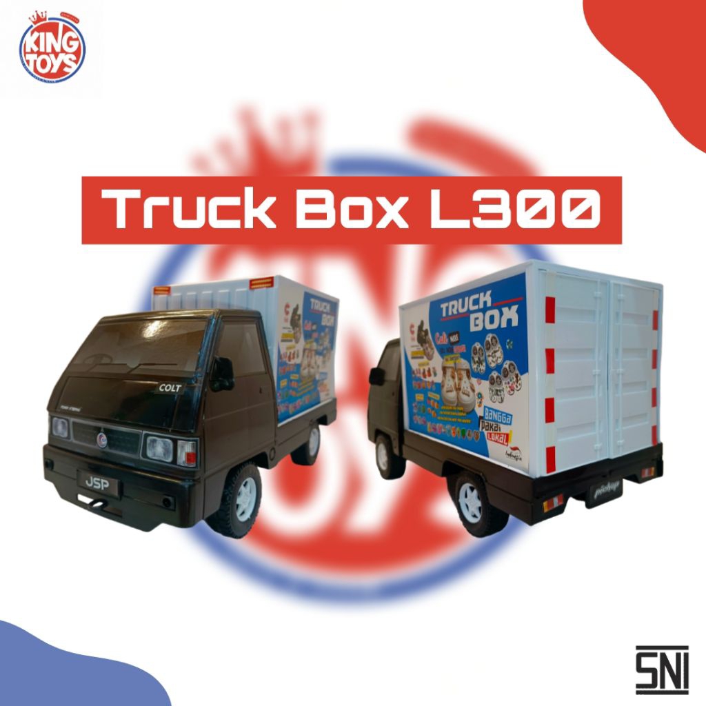 MAINAN ANAK MOBIL PICK UP L300 BOX VERSION // TIDAK IC // MAINAN MOBIL CARGO PICK UP MOBIL SUZUKI