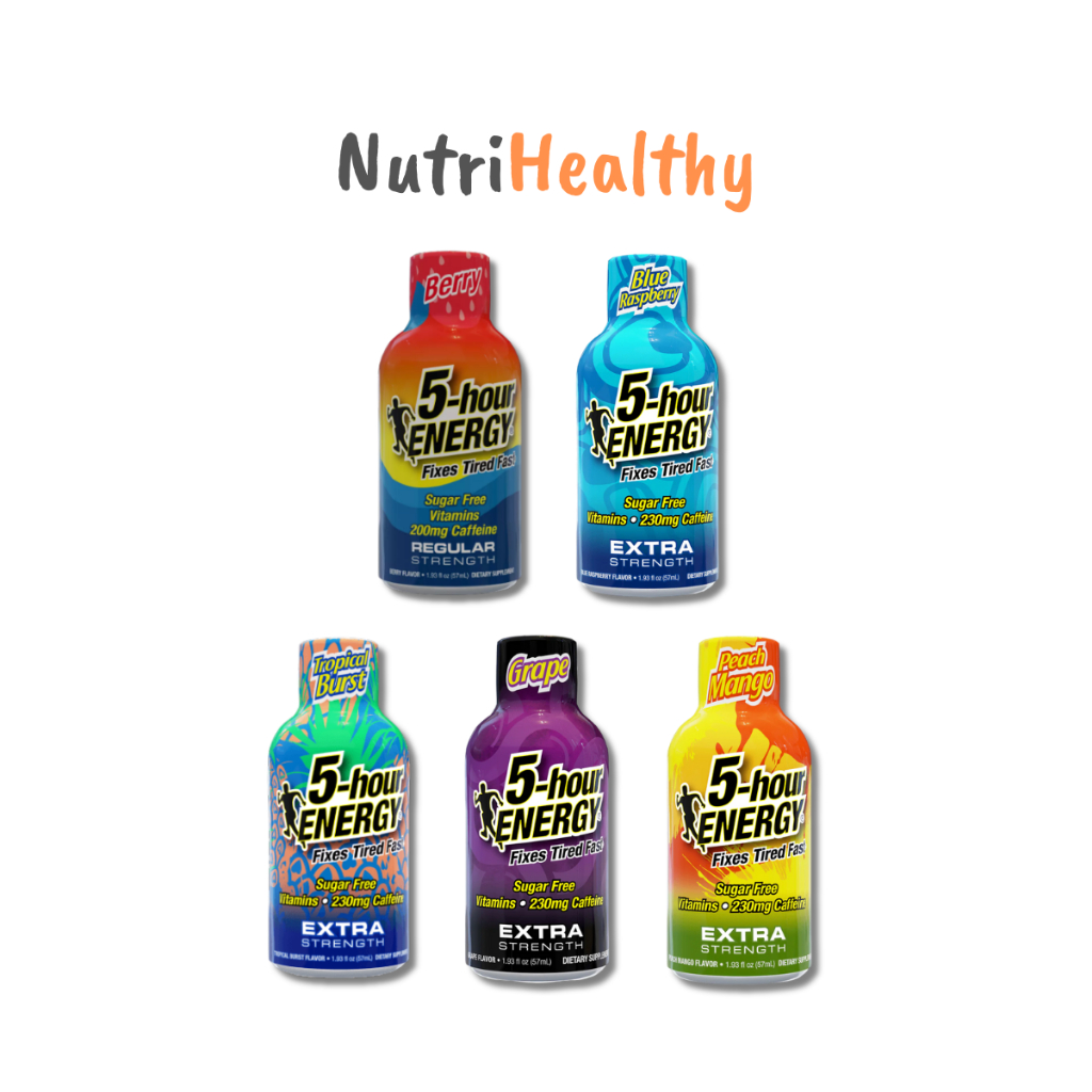 

5 Hour Energy Fixes Tired Fast 57mL, Energi Instan tanpa Gula untuk Mengatasi Lelah