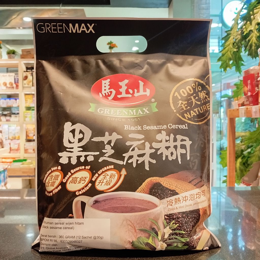 

Black Sesame Cereal by Greenmax 360g