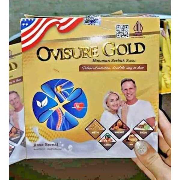 

3 BOX SUSU OVISURE IMPOR USA OVISURE GOLD