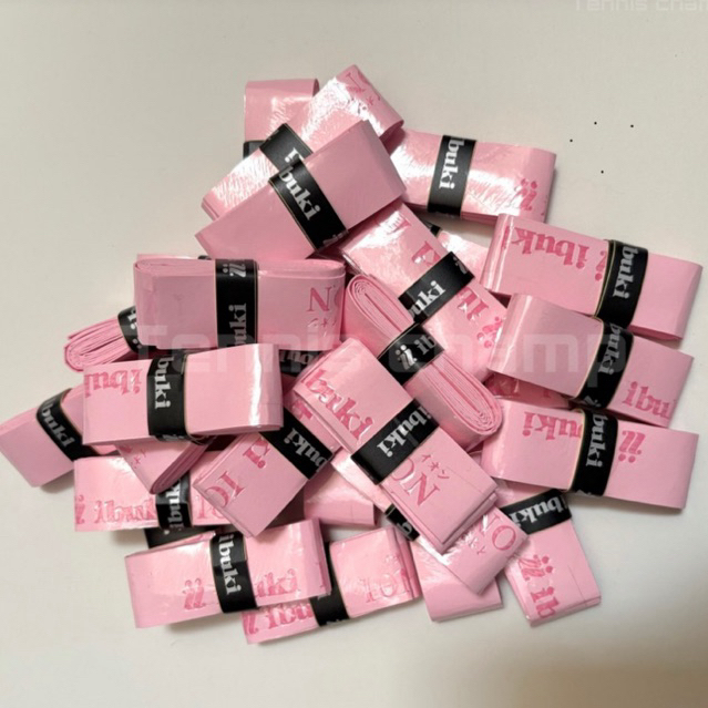 Grip Raket Tenis Ibuki Pink Muda/ Overgrip Ibuki Soft Pink Original