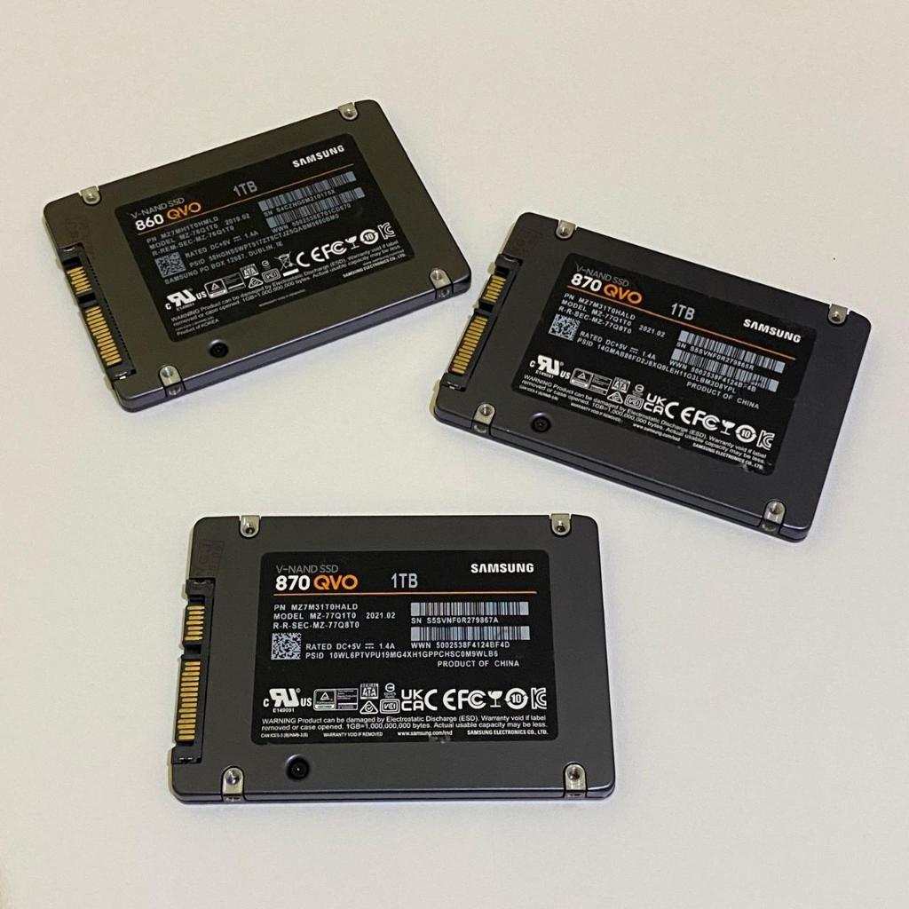 SSD 2.5 SATA 256GB 512GB 1TB Original Second / Bekas Copotan Semua Merk