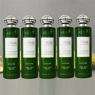 KEUNE SO PURE SHAMPOO (Exfoliating/Cooling/Energizing/Calming/Moisturizing/Color care) 250 ML