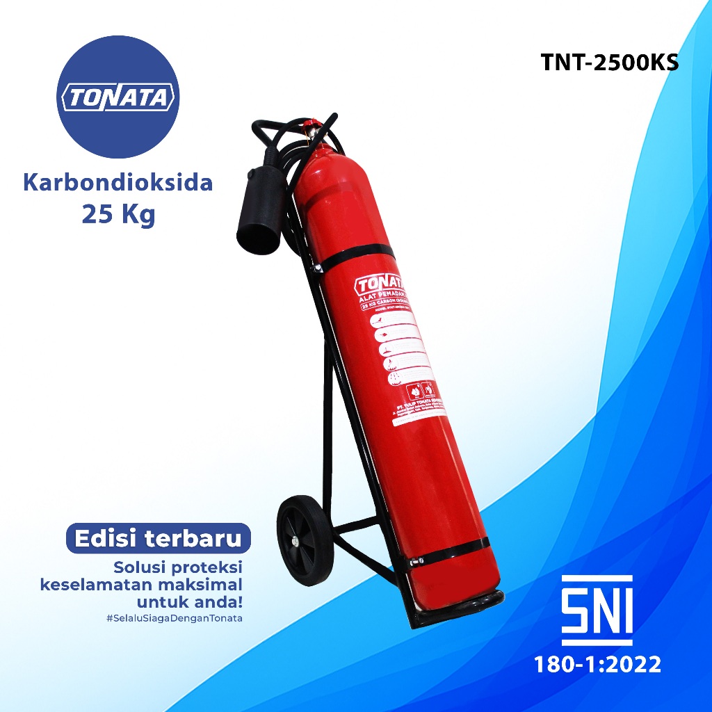 APAR 25 KG Karbondioksida (CO2) TONATA / Set Komplit